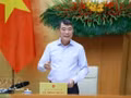 Le Premier ministre Le Minh Hung s'exprime. Photo : VNA.
