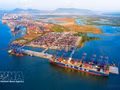 Le port international Gemalink de Ba Ria Vung Tau est un port maritime stratégique pour l'industrie, le commerce et l'intégration mondiale. Photo : VNA