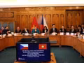 La 8e session du Comité intergouvernemental Vietnam-République tchèque. Photo : VOV.