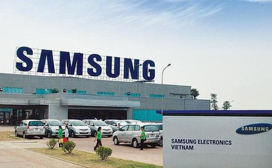 Une usine de Samsung au Vietnam. Photo : sggp.org.vn