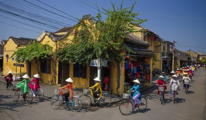 La « ville jaune » de Hôi An. Photo : baoquocte.vn