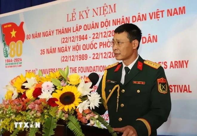Le colonel Tran Van Hieu. Photo : VNA.