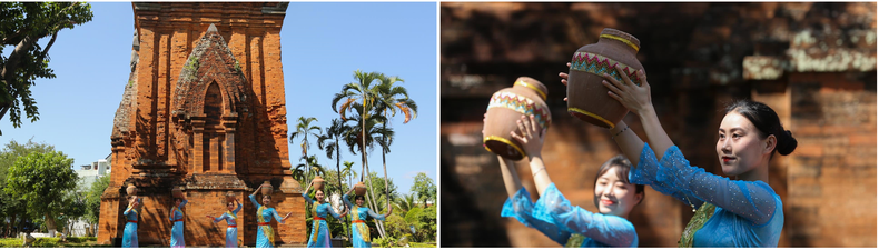 Les danses des filles Cham ont été restaurées pour servir les visiteurs et rendre l’expérience plus vivante.