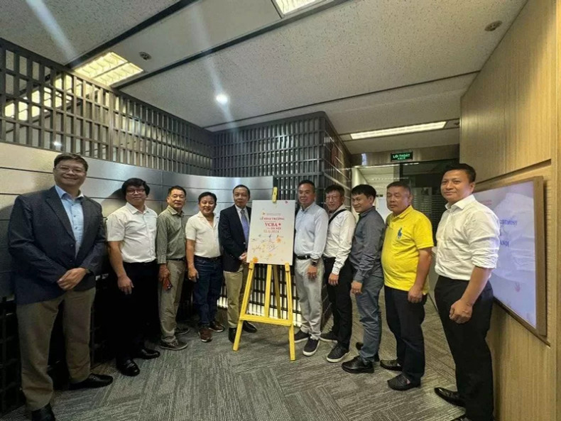 Cérémonie d’ouverture du bureau de représentation de VCBA à Hanoi. Photo : baoquocte.vn