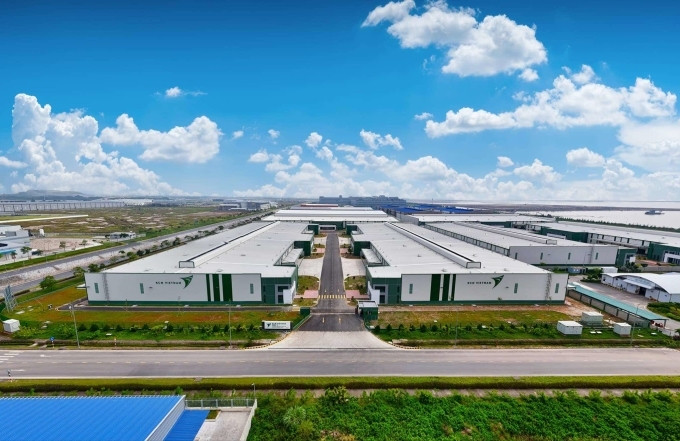 Les usines prêtes à l'emploi dans la zone industrielle DEEP C de la ville de Hai Phong. Photo : vnexpress.net Les usines prêtes à l'emploi dans la zone industrielle DEEP C de la ville de Hai Phong. Photo : vnexpress.net