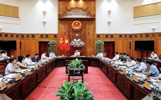 Lors de la réunion. Photo : VNA. Lors de la réunion. Photo : VNA.