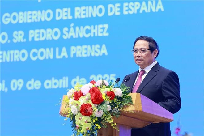 Le Premier ministre vietnamien Pham Minh Chinh. Photo : VNA. Le Premier ministre vietnamien Pham Minh Chinh. Photo : VNA.