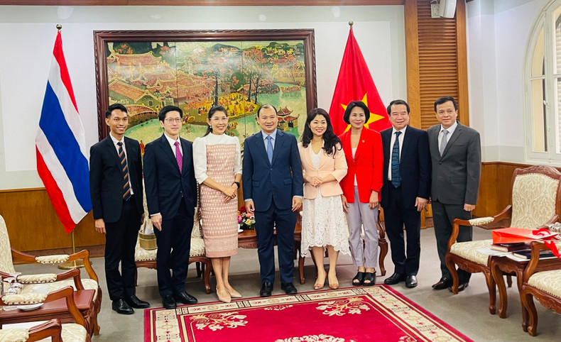 Lors de la rencontre. Photo : bvhttdl.gov.vn Lors de la rencontre. Photo : bvhttdl.gov.vn