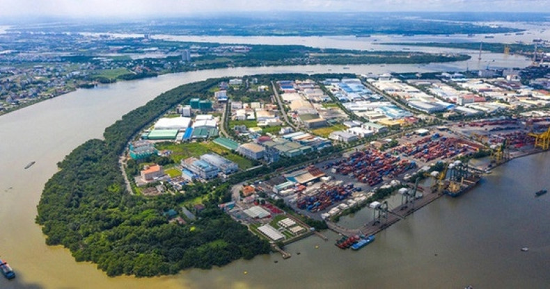 La zone franche d'exportation de Tan Thuan est reliée au port de Tan Thuan pour former un écosystème de production et d'exportation à Ho Chi Minh-Ville. Photo : VNA La zone franche d'exportation de Tan Thuan est reliée au port de Tan Thuan pour former un écosystème de production et d'exportation à Ho Chi Minh-Ville. Photo : VNA