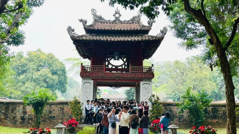 Le Temple de la Littérature reste à jamais le symbole de la tradition d’apprentissage du peuple vietnamien.