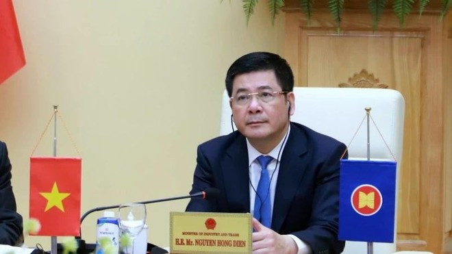 Le ministre de l’Industrie et du Commerce, Nguyên Hông Diên. Photo : VNA. Le ministre de l’Industrie et du Commerce, Nguyên Hông Diên. Photo : VNA.