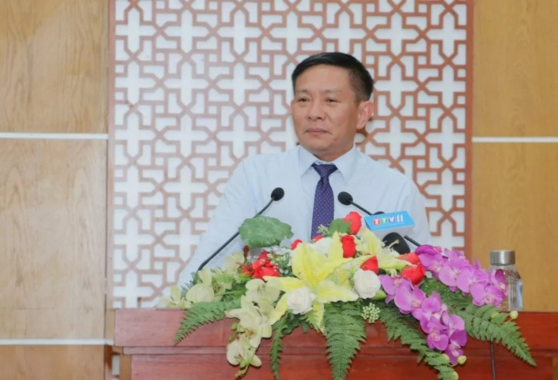 M. Pham Trung Chanh, directeur du Service de l’Industrie et du Commerce de la province de Tay Ninh. Photo : congthuong. M. Pham Trung Chanh, directeur du Service de l’Industrie et du Commerce de la province de Tay Ninh. Photo : congthuong.