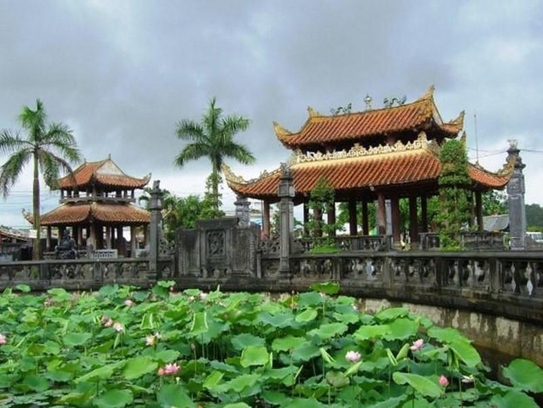 La pagode Keo dans la province de Nam Dinh est la plus ancienne du Vietnam avec une architecture vieille de 400 ans. Photo : NDEL. La pagode Keo dans la province de Nam Dinh est la plus ancienne du Vietnam avec une architecture vieille de 400 ans. Photo : NDEL.