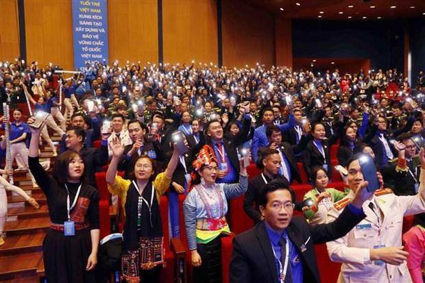 Des délégués lors du Congrès. Photo : VNA.
