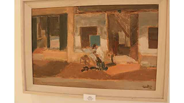 Exposition de peintures sur la capitale Hanoi ảnh 6 Exposition de peintures sur la capitale Hanoi ảnh 6