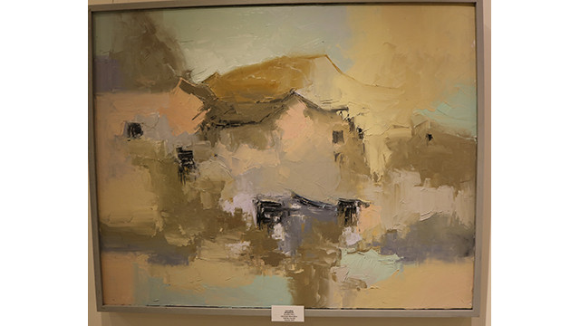 Exposition de peintures sur la capitale Hanoi ảnh 5