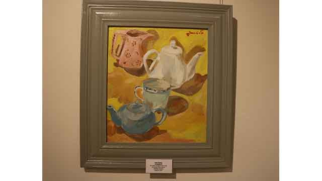 Exposition de peintures sur la capitale Hanoi ảnh 2 Exposition de peintures sur la capitale Hanoi ảnh 2