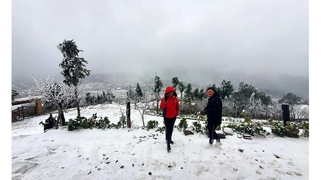 Il neige à Y Ty et à Sa Pa ảnh 6 Il neige à Y Ty et à Sa Pa ảnh 6