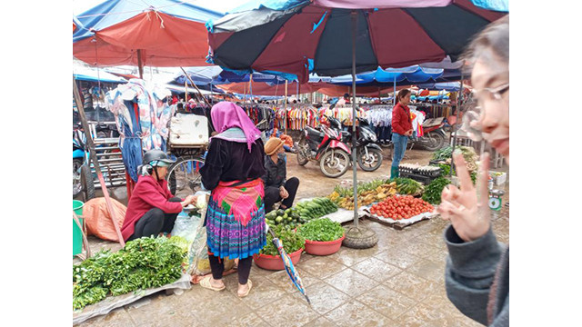 Unique marché montagnard à Lào Cai ảnh 7