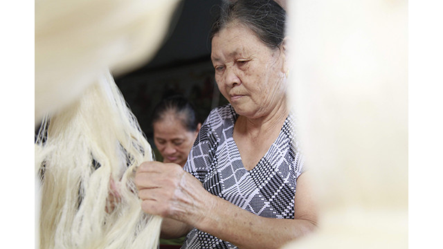 Un célèbre village de la soie de la province de Nam Dinh ảnh 8 Un célèbre village de la soie de la province de Nam Dinh ảnh 8