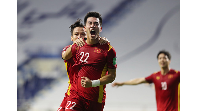 Les meilleures photos des footballeurs vietnamiens lors de leur match contre la Malaisie ảnh 5