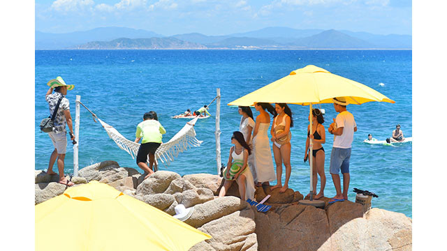 Tourisme estivale sur l’île de Cu Lao Xanh ảnh 7 Tourisme estivale sur l’île de Cu Lao Xanh ảnh 7