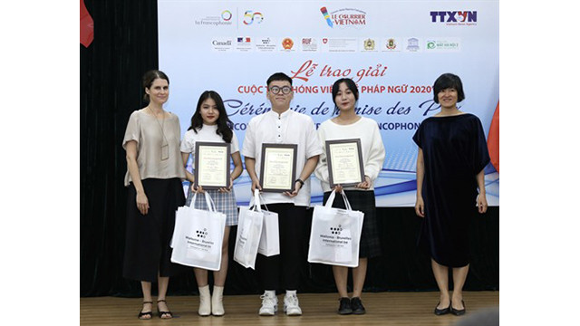 Concours "Jeunes Reporters Francophones 2020" couronné de succès ảnh 1 Concours "Jeunes Reporters Francophones 2020" couronné de succès ảnh 1