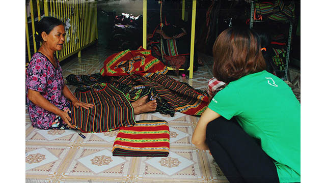 Visite du village de tissage My Nghiêp à Ninh Thuân ảnh 8