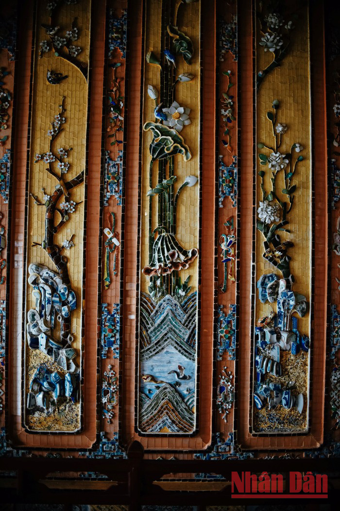 Tombeau de Khai Dinh : une architecture typique de la dynastie des Nguyen ảnh 6