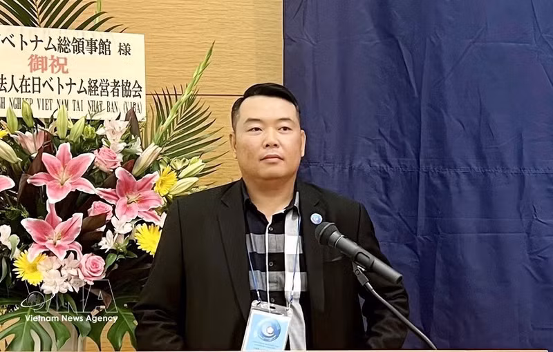 Nguyen Vu Minh Hoang, secrétaire général de l’Association de liaison avec les Vietnamiens résidant à l’étranger de Hô Chi Minh-Ville. Photo : VNA.