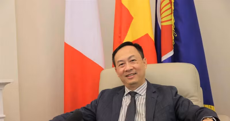 L’ambassadeur vietnamien Duong Hai Hung. Photo : VNA.