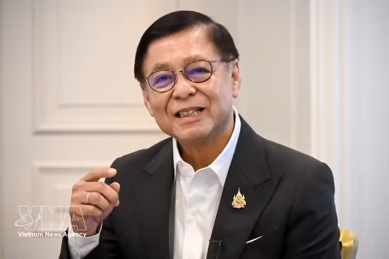 Le vice-Premier ministre et ministre thaïlandais des Affaires étrangères, Sihasak Phuangketkeow. Photo : VNA.