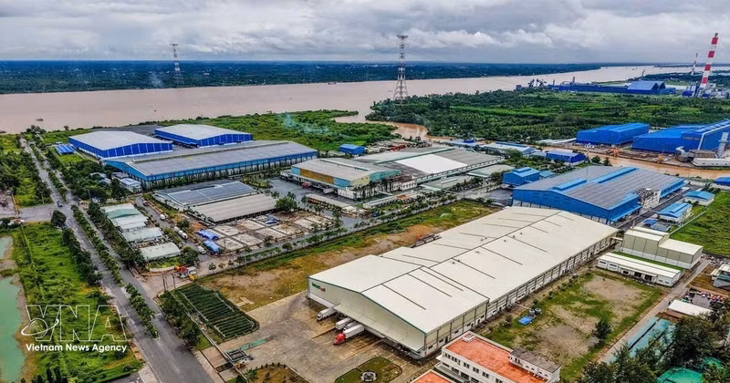 La société par actions WestFood Hau Giang, dans le parc industriel Nam Song Hau, ville de Can Tho. Photo : VNA.