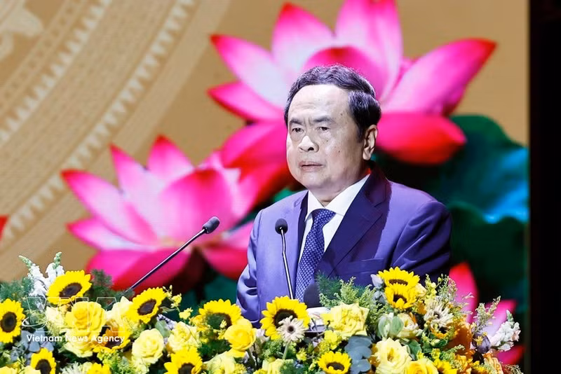 Le président de l’Assemblée nationale vietnamienne Tran Thanh Man. Photo : VNA.