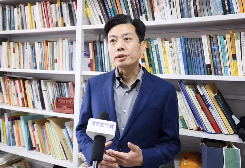 Le professeur Cui Shoujun de l’Institut d'études du développement international de l'École d'études internationales de l'Université Renmin de Chine (RUC). Photo : VNA.