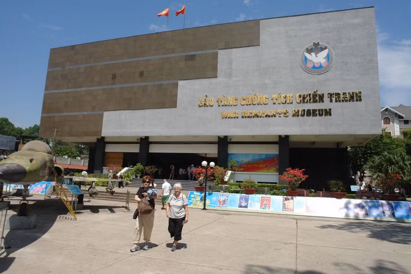 Le Musée des vestiges de la guerre de Hô Chi Minh-Ville est une destination de prédilection des visiteurs.