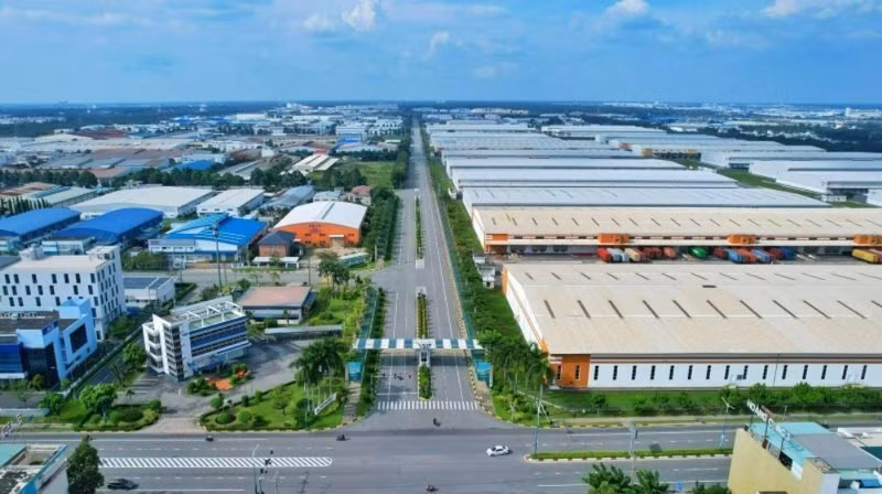 Un coin du parc industriel VSIP2 à Ho Chi Minh-Ville. Photo : NDEL.