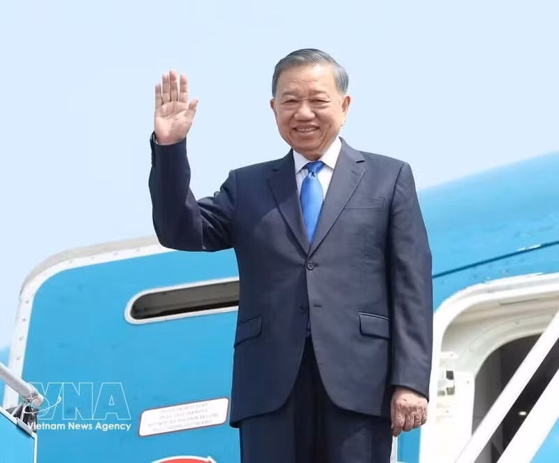 Le secrétaire général du Parti communiste du Vietnam et président de la République, To Lam. Photo : VNA.