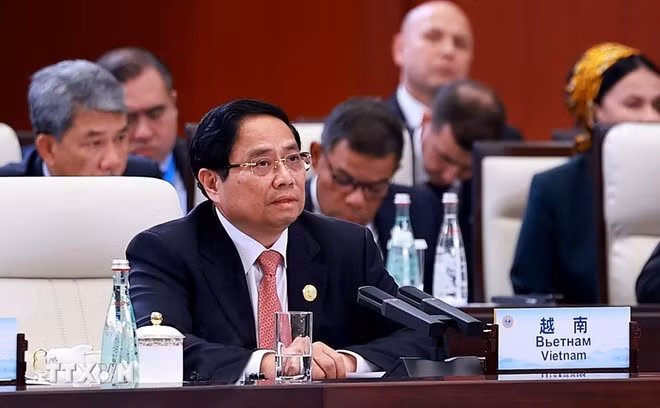 Le Premier ministre Pham Minh Chinh. Photo : VNA.
