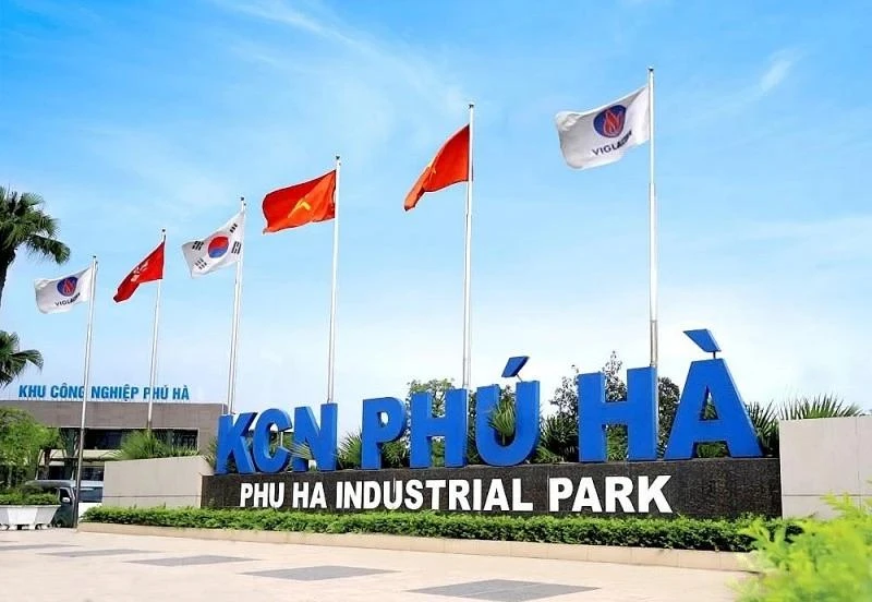 La zone industrielle de Phu Hà. Photo : baophutho.vn