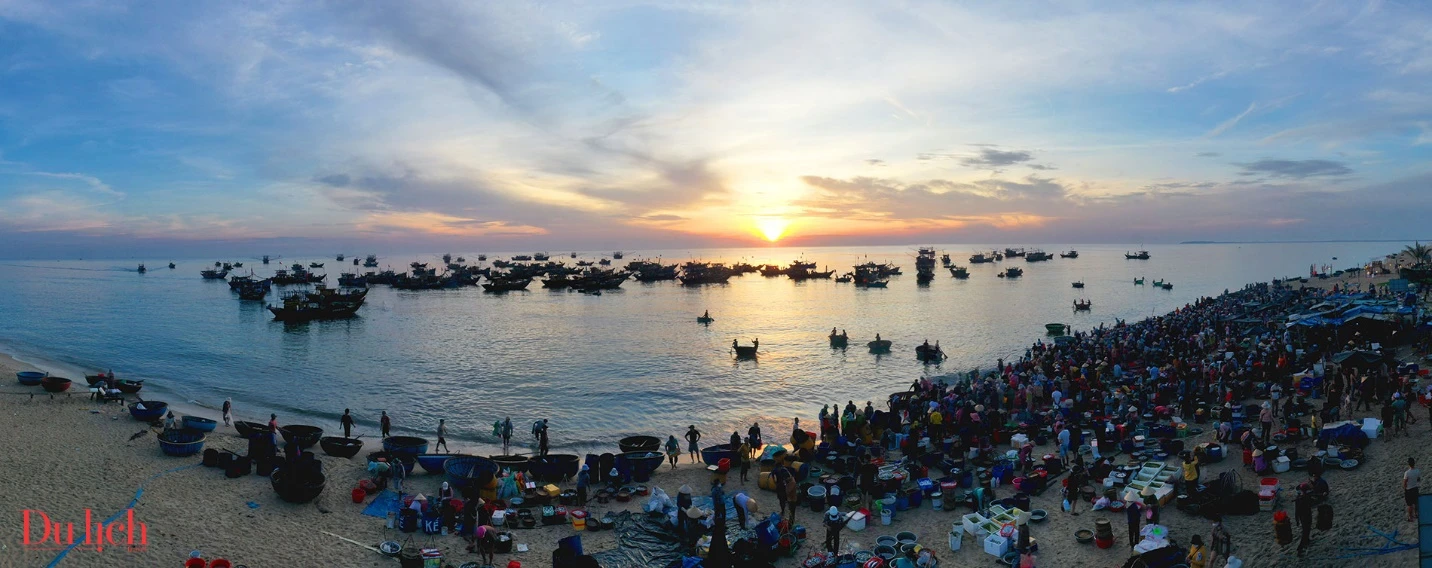 Le marché aux poissons de Tam Tien à Quang Nam
