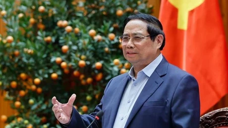 Le Premier ministre Pham Minh Chinh. Photo : Chinhphu.vn 