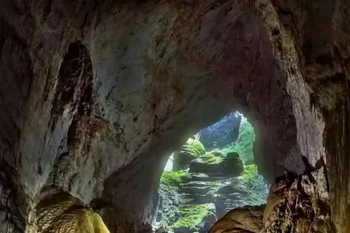 Son Doong, la plus grande grotte du monde, faisant partie du patrimoine transfrontalier Phong Nha - Ke Bang et Hin Namno. Photo : sggp.org.vn