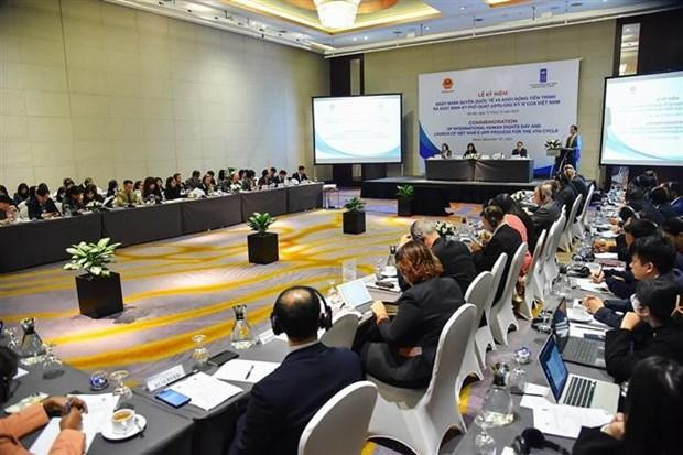 Les délégués à la cérémonie. Photo: VNA Les délégués à la cérémonie. Photo: VNA