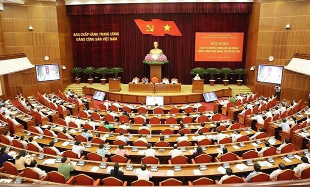 Vue d'ensemble de la conférence, à Hanoi, le 19 juin. Photo : VNA. Vue d'ensemble de la conférence, à Hanoi, le 19 juin. Photo : VNA.