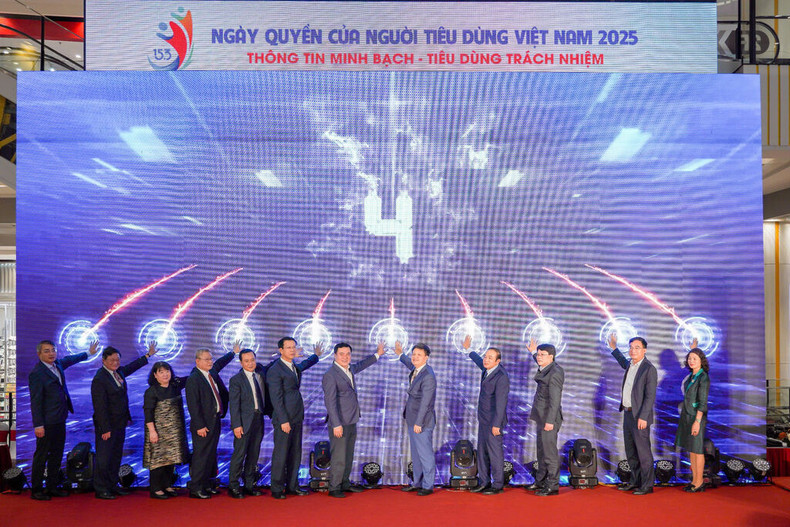 Lancement de la Journée des droits des consommateurs vietnamiens 2025. Photo : HP/CVN