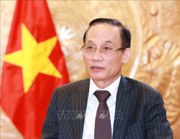 Le secrétaire du Comité central du Parti et président de la Commission des Relations extérieures du Comité central du Parti, Lê Hoài Trung. Photo : VNA. Le secrétaire du Comité central du Parti et président de la Commission des Relations extérieures du Comité central du Parti, Lê Hoài Trung. Photo : VNA.