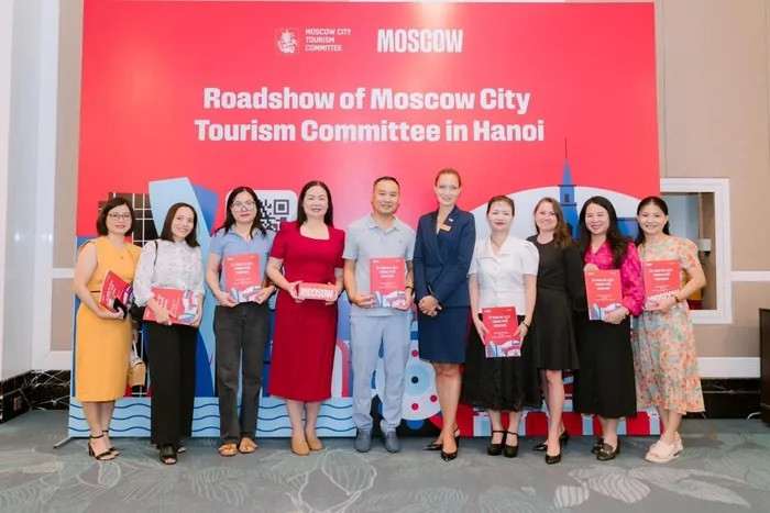 La ville de Moscou (Russie) promeut le tourisme à Hanoï en septembre 2024. Photo : VOV. La ville de Moscou (Russie) promeut le tourisme à Hanoï en septembre 2024. Photo : VOV.