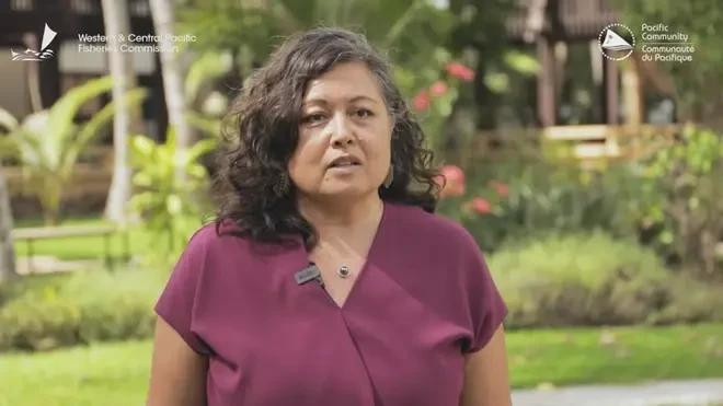 Rhea Moss-Christian, directrice exécutive de la Commission des pêches du Pacifique occidental et central (WCPFC). Photo : WCPFC. Rhea Moss-Christian, directrice exécutive de la Commission des pêches du Pacifique occidental et central (WCPFC). Photo : WCPFC.
