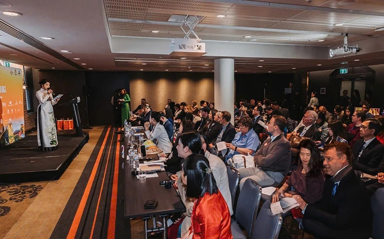 Le programme a attiré environ 100 agences de voyages, de compagnies aériennes et de médias à Melbourne. Photo : NDEL Le programme a attiré environ 100 agences de voyages, de compagnies aériennes et de médias à Melbourne. Photo : NDEL